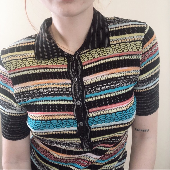VINTAGE Missoni knit top - Picture 3 of 4